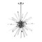 Z-Lite Burst 8 Light Chandelier, Chrome & Clear 4003-8CH - alternate 2